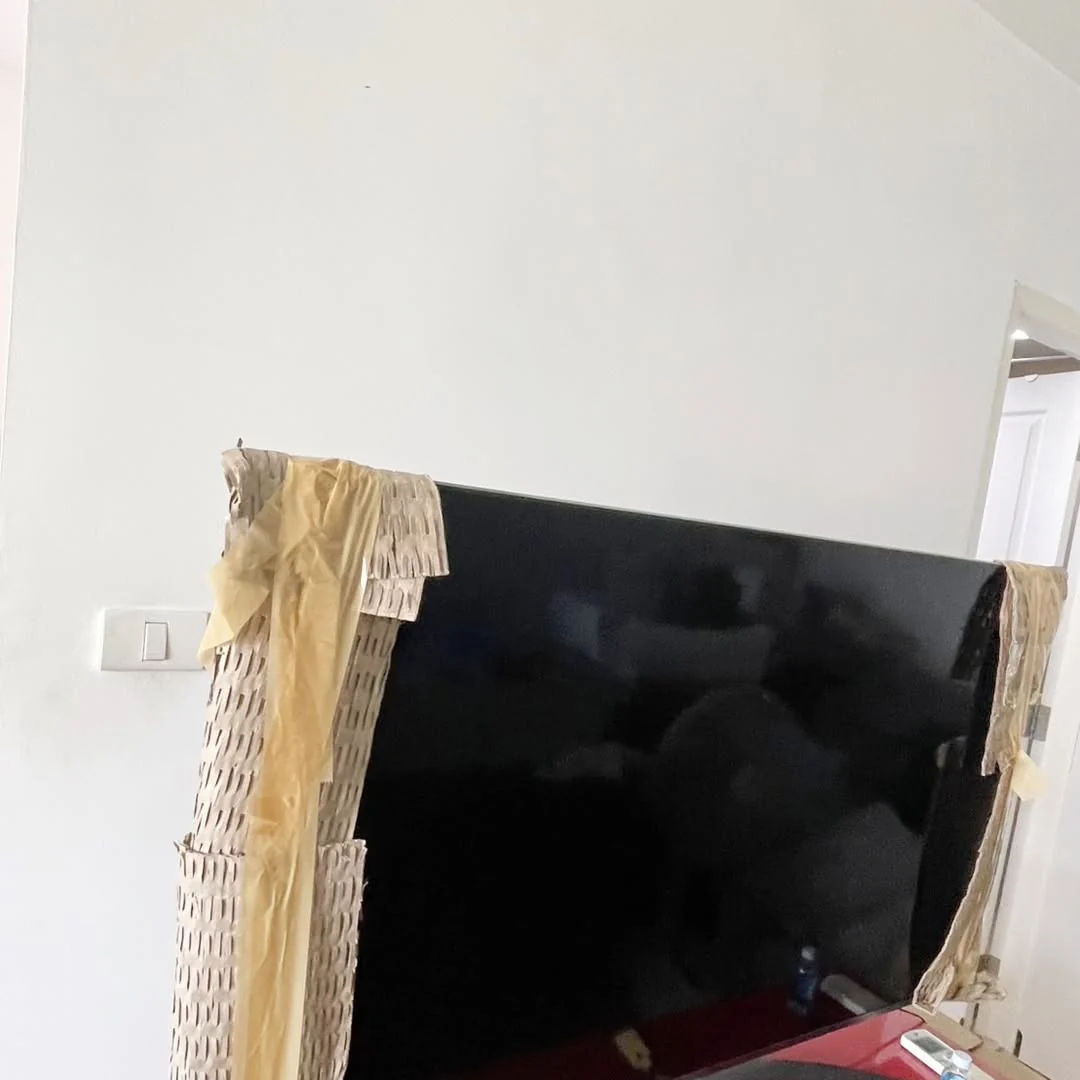 Television protected by moving team
